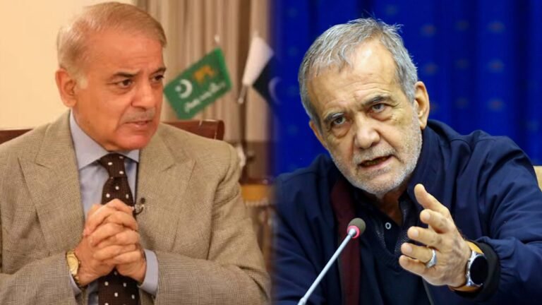 مسعود پزشکیان شهباز شریف ته:که له هرې اډې پر ایران برید وشي، هغه به زموږ مشروع هدف وي