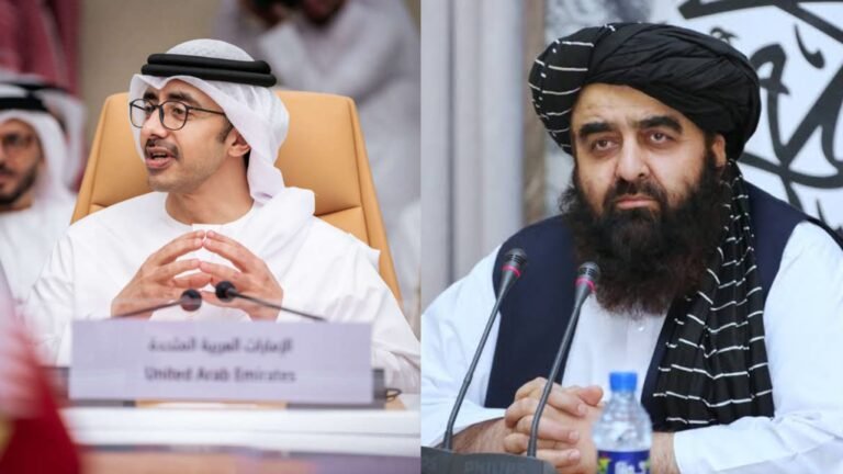 امیرخان متقي؛د متحده عربي اماراتو د لومړي وزیر له مرستیال سره د افغانستان، امریکا او سيمې پر وضعيت خبرې کړې