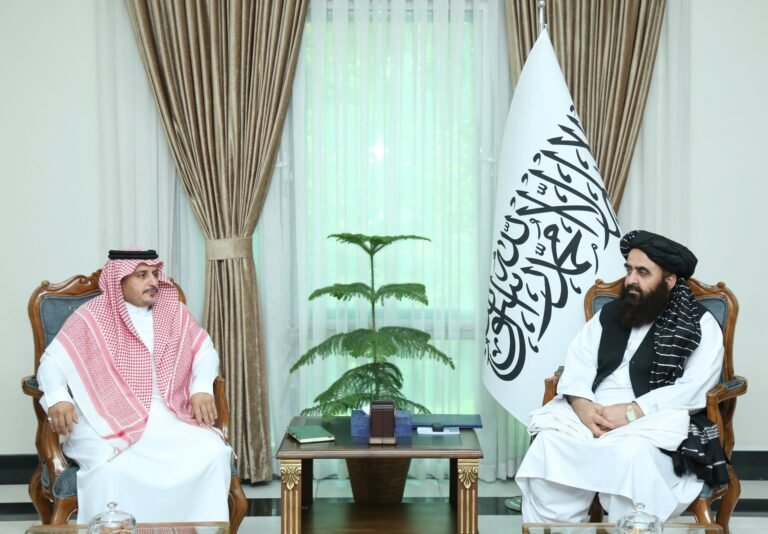 امیرخان متقي؛په کابل کې د سعودي عربستان له سفیر سره د ارومچي پر مذاکراتو غږېدلی