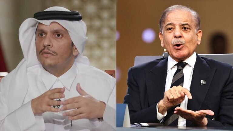 شهباز شریف:د قطر له لومړي وزیر سره وغږېدم او هغه د پاکستان د سولې د هڅو ملاتړ وکړ