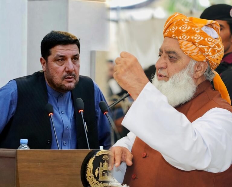 احمدالله علیزی مولانا فضل‌الرحمن ته: د مولانا شیخ ادریس وژل کېدل لویه ضایعه ده