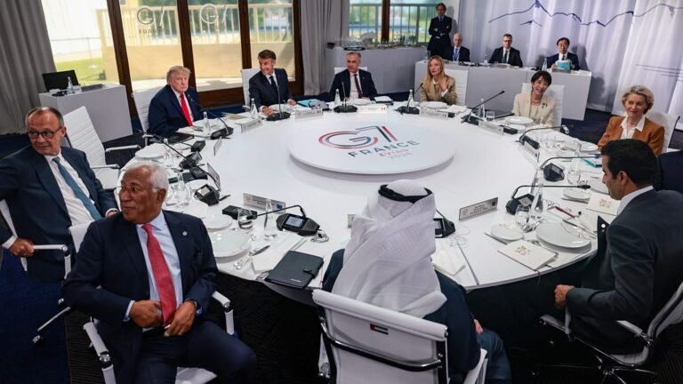 نشست G7 در فرانسه با محوریت اوکراین و خاورمیانه و حضور رهبران عرب