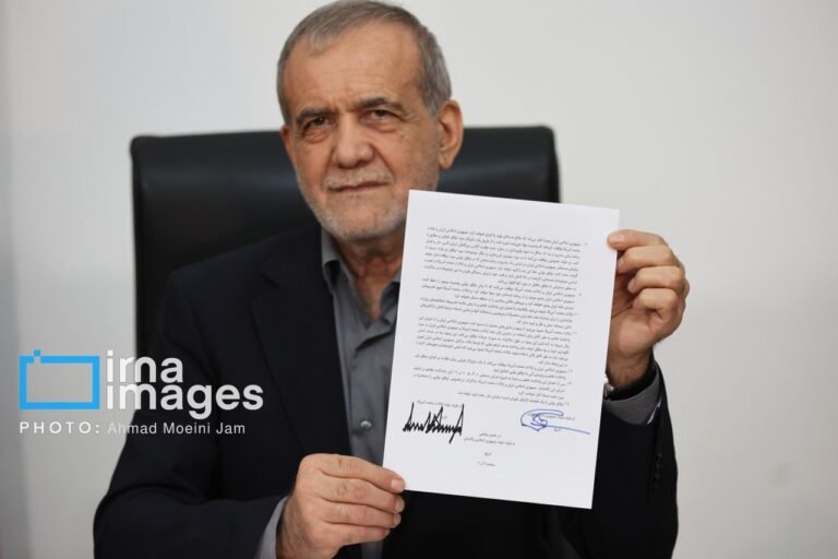 پزشکیان: د امریکا او ایران هوکړه یو تاریخي سند او د پیاوړي ایران پیغام دی