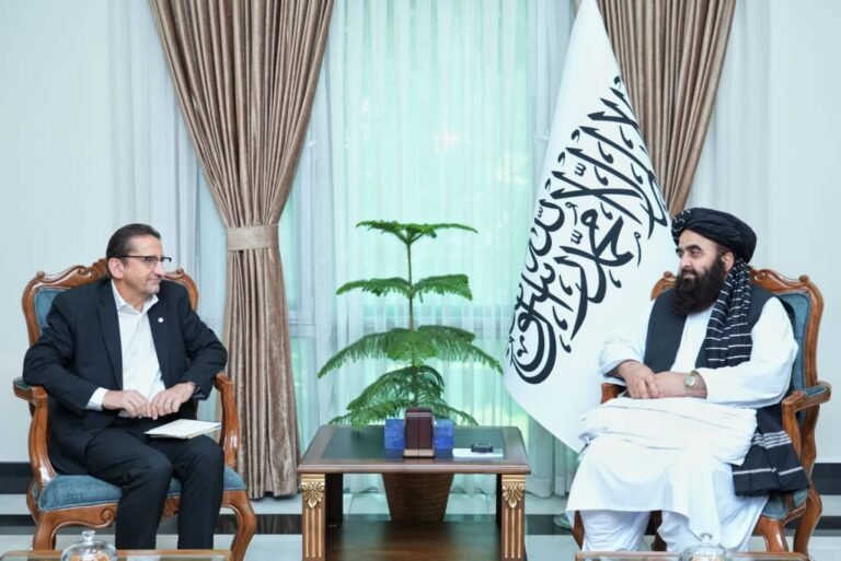 متقی با معاون تازه یوناما دیدار کرد