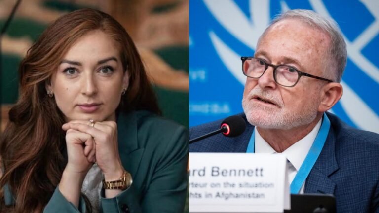 ریچارډ بېنټ: افعانه سمیرا نوا د نورو ښځو لپاره الهام او بېلګه ده