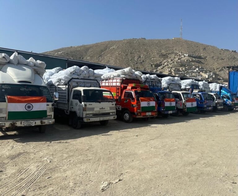 هند:د افغان راستنېدونکو د ملاتړ لپاره مو د کورنیو خېمې د طالبانو حکومت ته وسپارلې