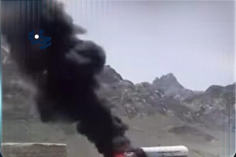 بلوچستان؛نامعلومو وسله‌والو په چاغي ولسوالۍ کې د سون‌توکو ټانکر ته اور اچولی