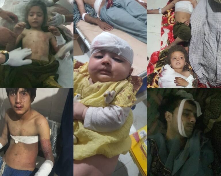 یوناما:د تېرو اتو مياشتو راهيسې د پاکستان په هوايي بریدونو کې له ۲۳۰ ډېرو افغان ماشومانو ته مرګ‌ژوبله اوښتې